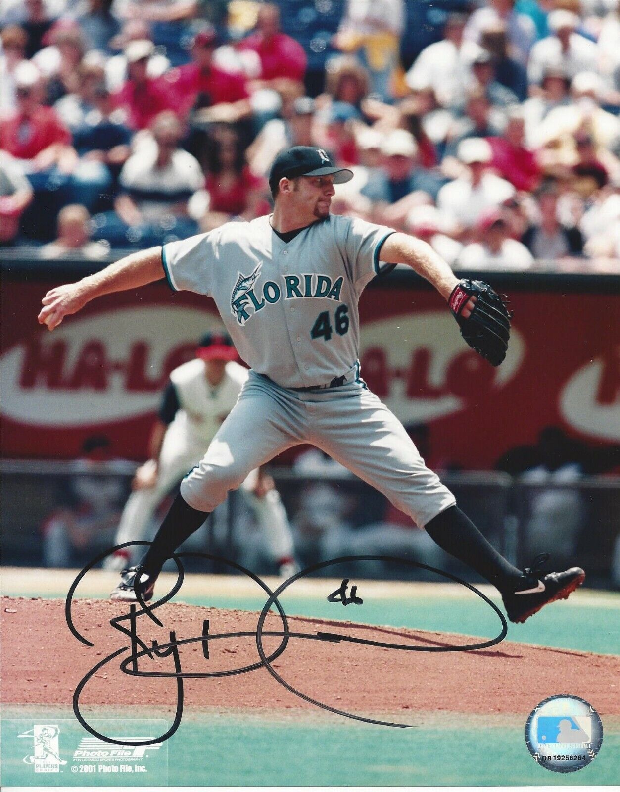 Ryan Dempster Autographed 8x10 Florida Marlins #S722