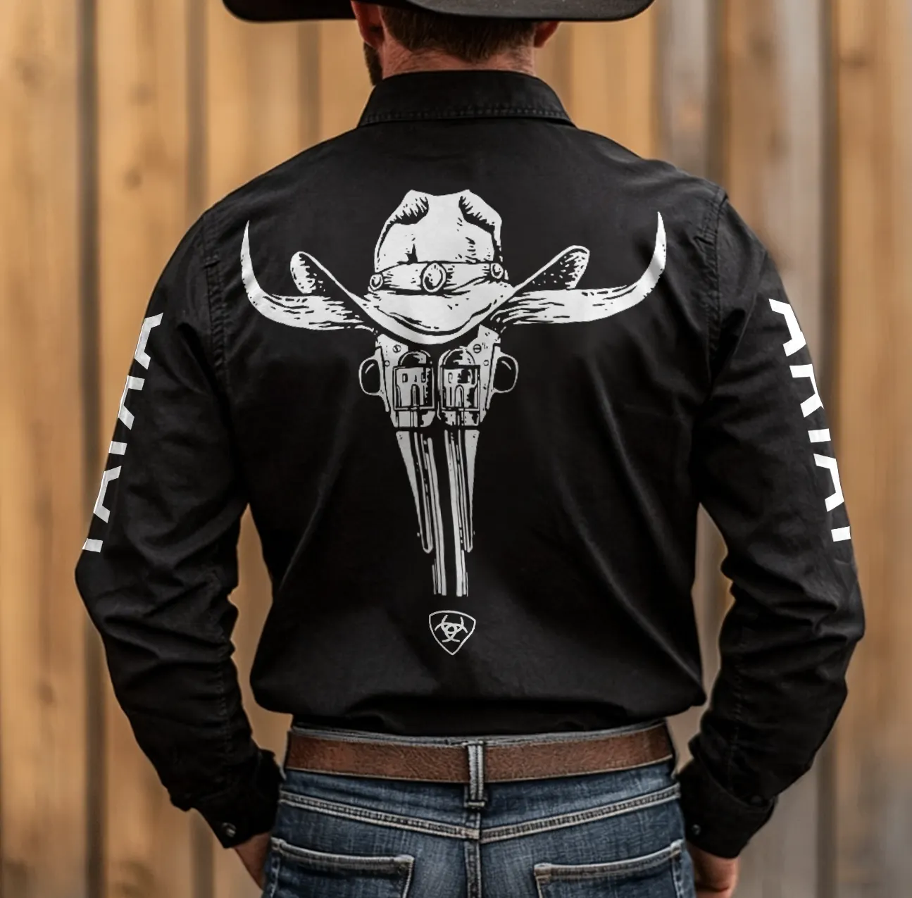 Western Retro Style Patterned Jacket