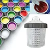 Paint Mixing Cup System 20 Ounce 600ml Kit Disposable 50 Cups and Lids System