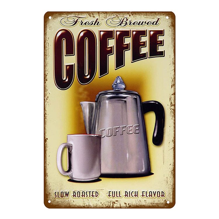 Coffee Pot - Vintage Tin Signs/Wooden Signs - 8*12Inch/12*16Inch