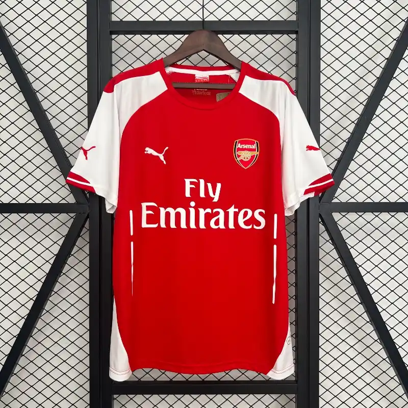 Retro 2014-15 Arsenal Soccer Jersey Home