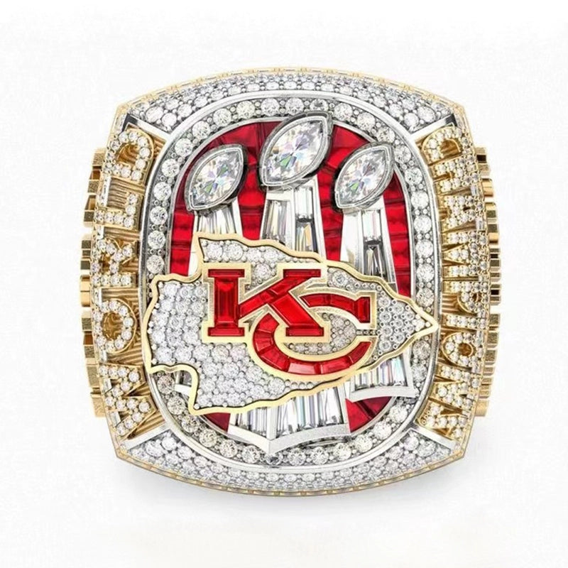 New Official - NFL 57 Th Super Bowl Kansas Chiefs Championship Ring