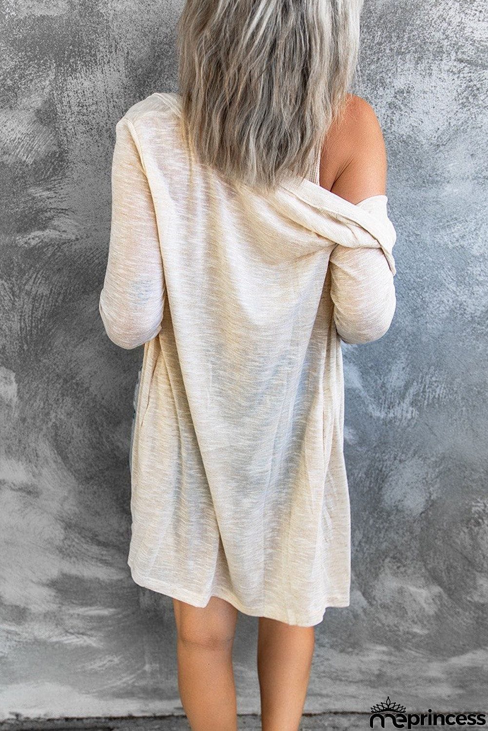 Comfy Beige Cardigan