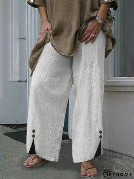 Solid Casual Bottoms | IFYHOME