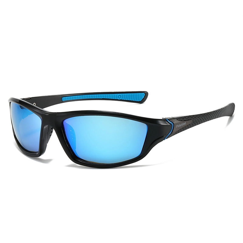 Casual Color Block Tac Biker Full Frame Men’s Sunglasses