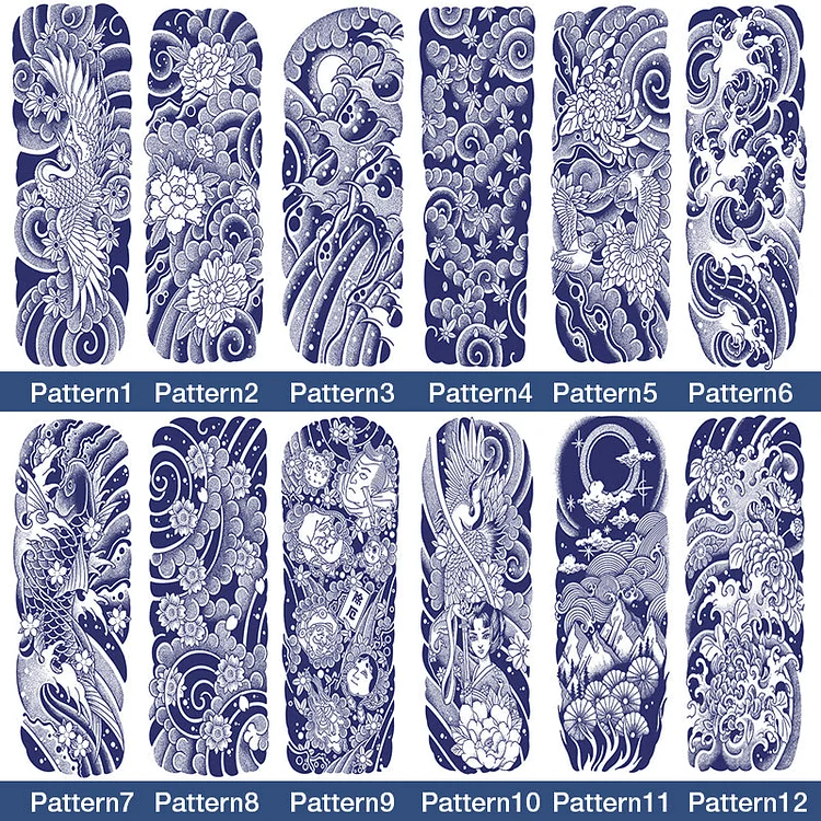 Herbal Tattoo Stickers