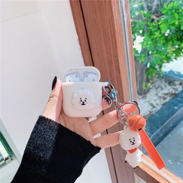 BT21 X Airpod Cover+Keychain - Gotamochi Kawaii Shop, Kawaii Clothes