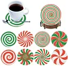 8Pcs Diamond Painting Wooden Candy Coaster Diamond Art Kit w/ Holder No-Slip Decor