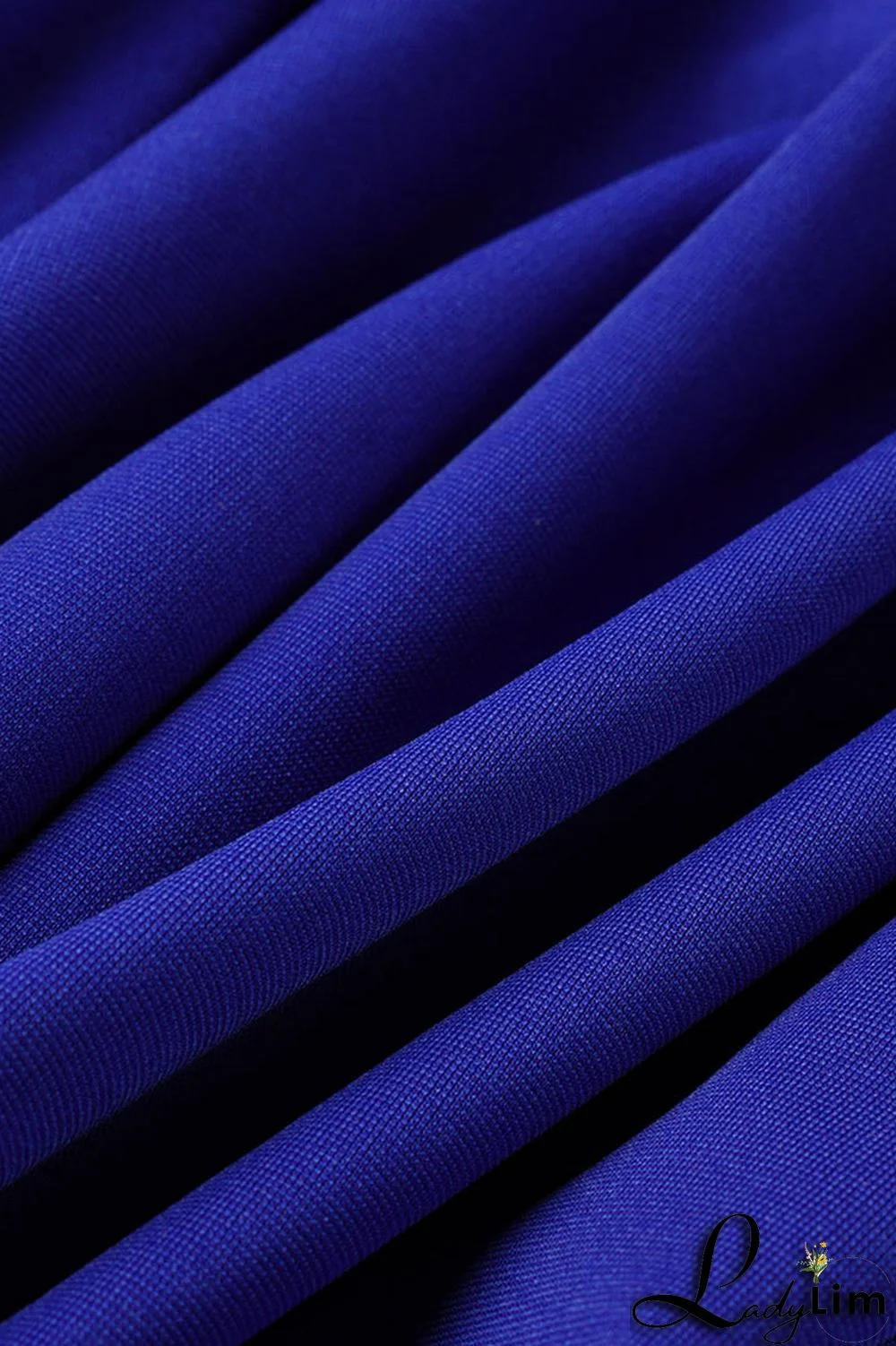 Blue Casual Elegant Patchwork V Neck One Step Skirt Dresses