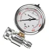 Stainless Steel Pressure Washer Pressure Gauge 6000PSI/40MPa 3/8in Fitting