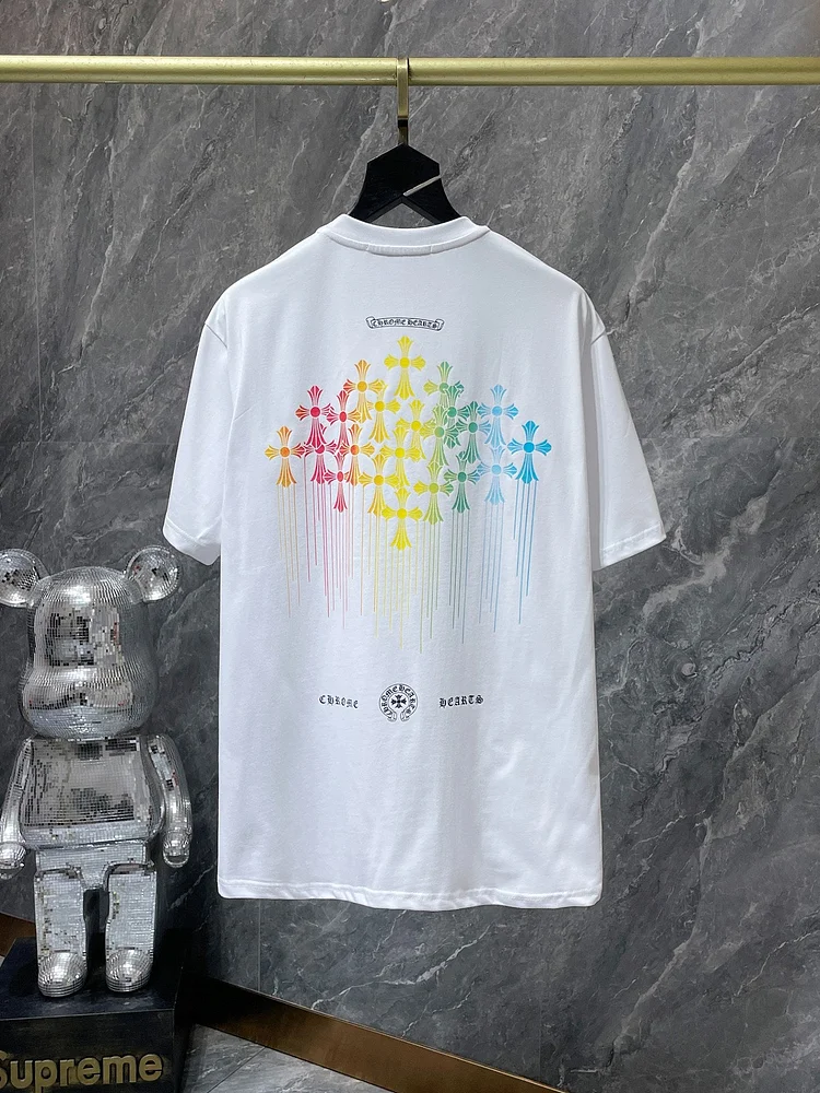 Chh Chrome Hearts T-Shirts Summer Short Sleeve T-Shirts