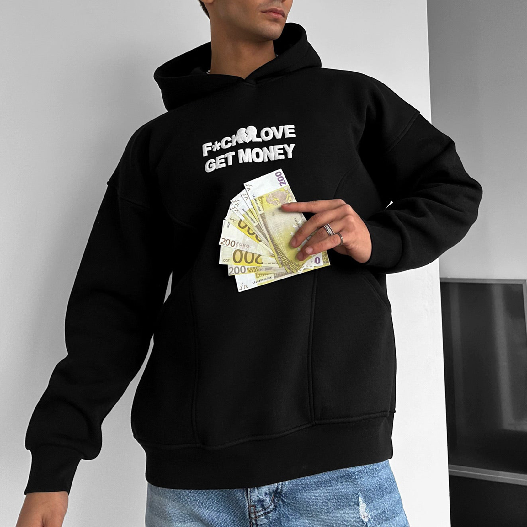 Oversize Get Money Hoodie