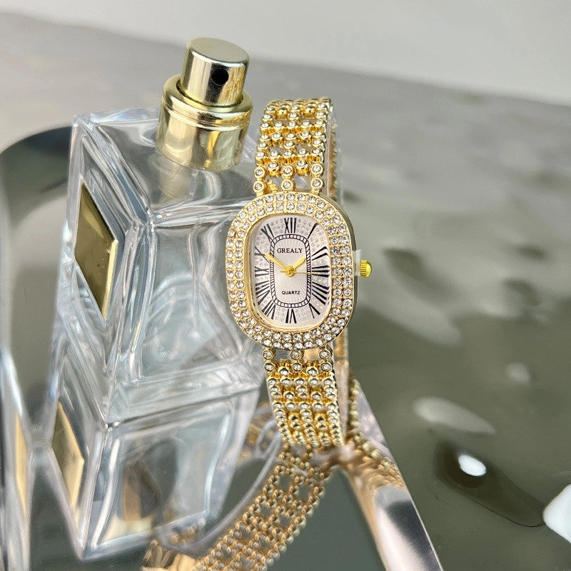 Minimalist Geometric Jewelry Buckle Quartz Women’s Watches