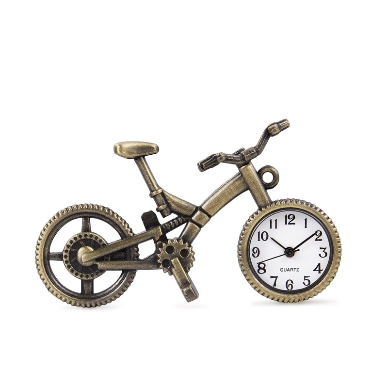 Vintage Style Guitar Bicycle Key Quartz Pocket Watch Women’s Watches