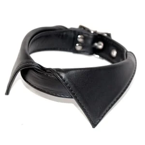 pornhint Pornhint Leather Shirt Collar - Your Choice of Colour and Stitching!