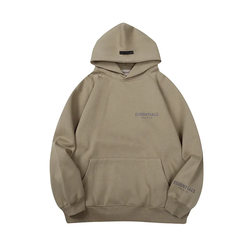 Essentials Minimalist Plain Hoodie