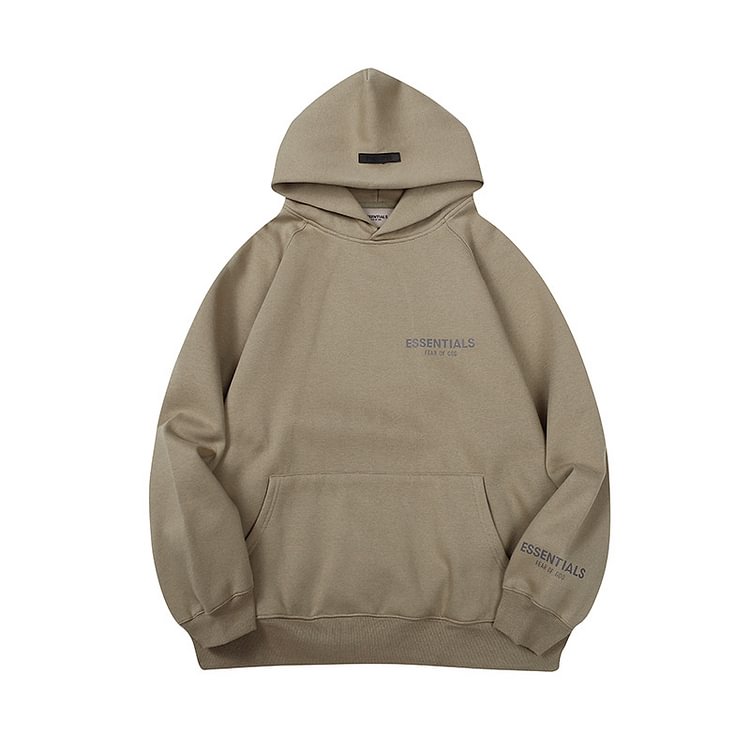 Essentials trend  simple letter hooded sweatshirt
