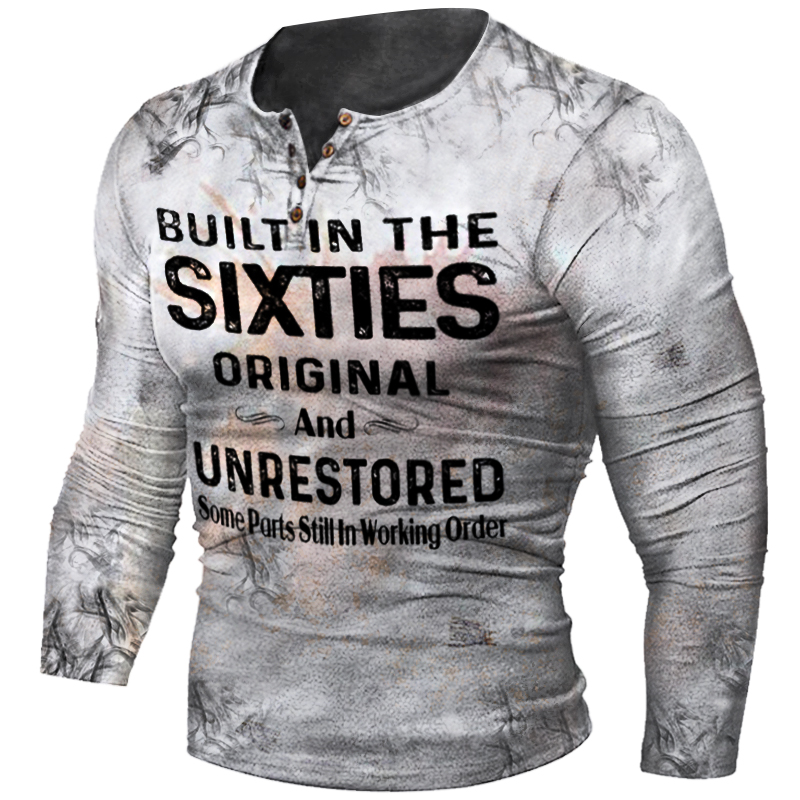 Sixties Unrestored Motorcy Printed T-shirt