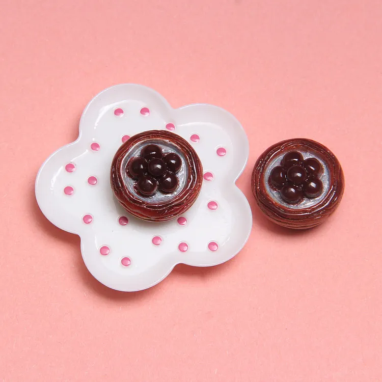 Mini Tart & Dessert Resin Charms 