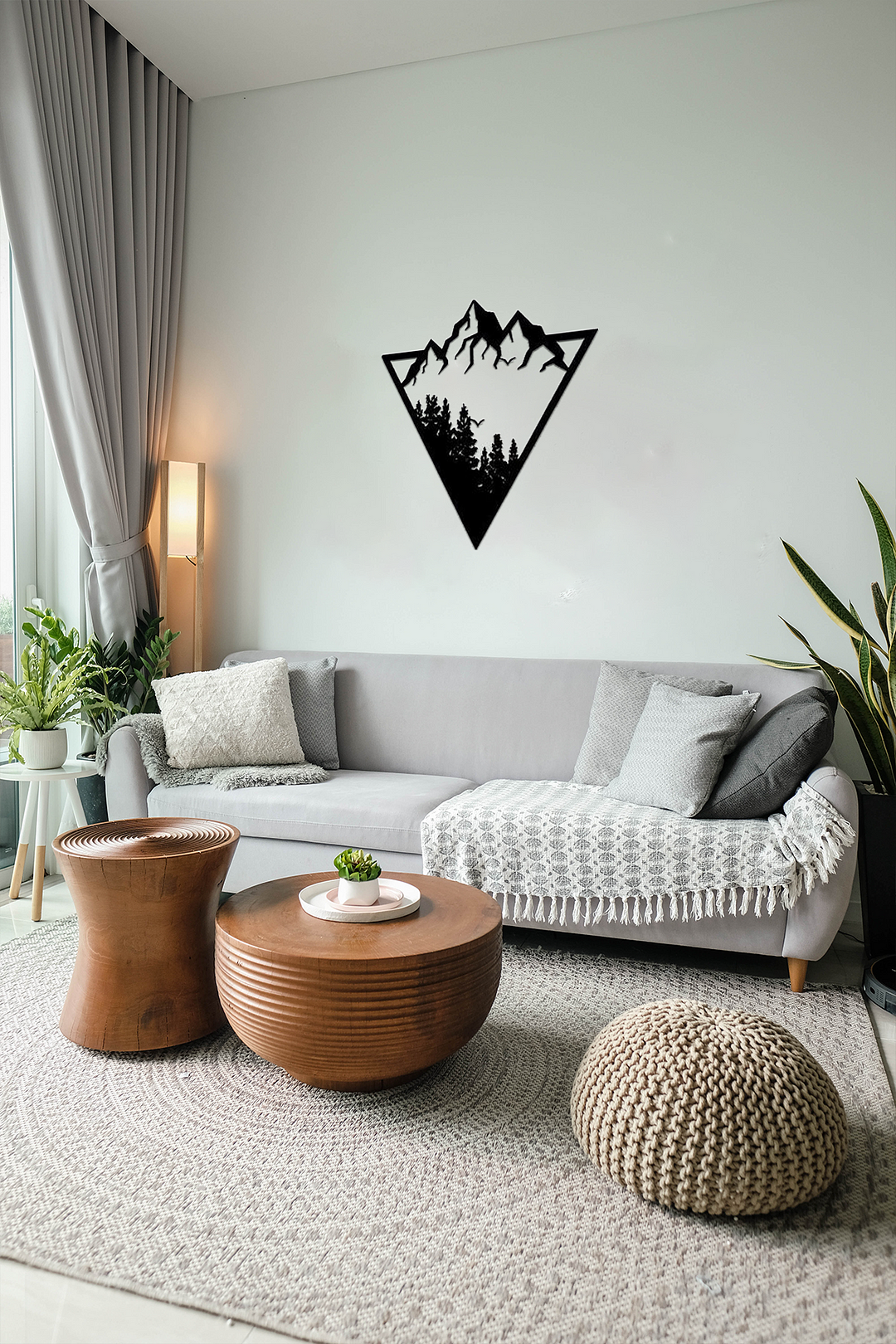 Mountain Metal Wall Art