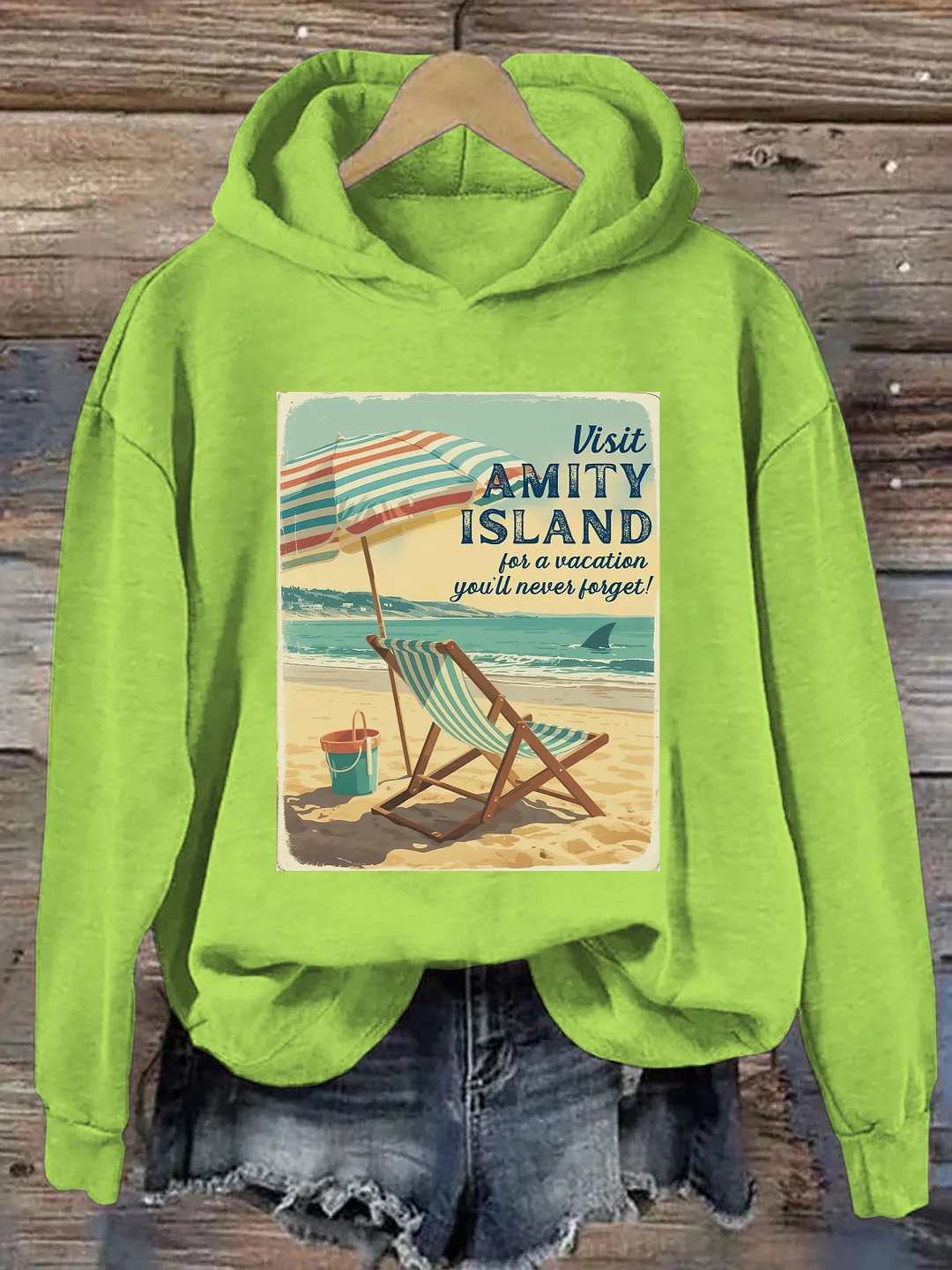 Jaws Amity Island Hoodie