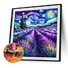 Diamond Painting-5D Full Round Drill Lavender(40x40cm)