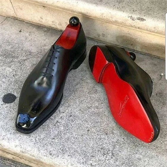 Handcrafted Whole Cut Leather Shoes for Men