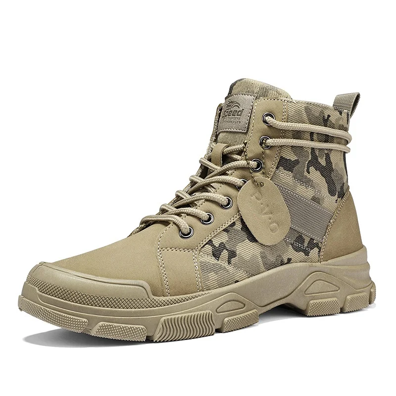 Letclo™ Men's Camouflage Casual Hiking Boots letclo Letclo