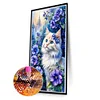 (40*70cm)DIY Full Round Drill Diamond Painting-Cat