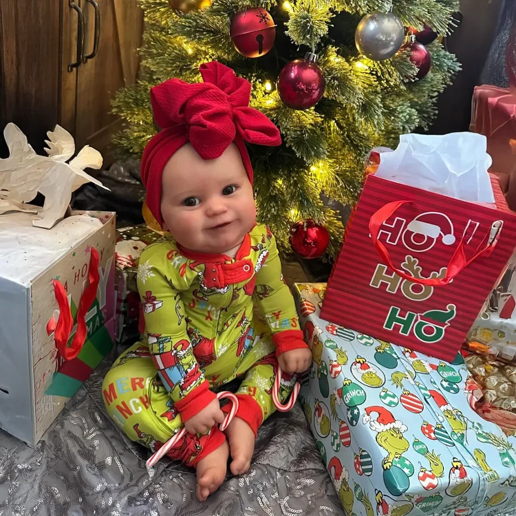 20'' Eyes Opened Reborn Baby Doll Realistic Toddlers Girl Named Vilices with Heartbeat💖 & Sound🔊：Realistic Reborn Baby Dolls By Rsgdolls®