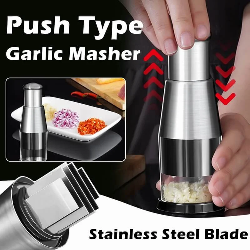 Stainless Steel Vegetable Chopper - Garlic, onion, pepper, etc.