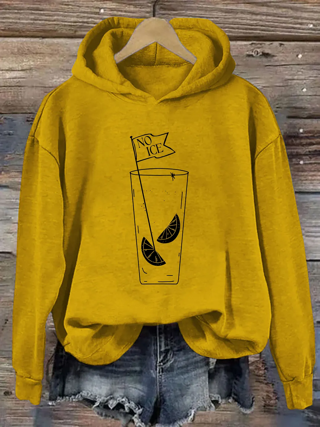 No Ice Graphic Hoodie