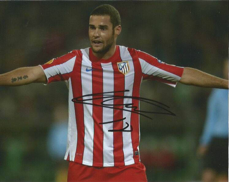 Athletico Madrid Mario Suarez Mata Signed Autographed 8x10 Photo Poster painting COA D