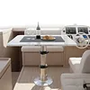 [US Local Warehouse] Pneumatic Table Leg Base Detachable 3-Level Adjustable Aluminum Alloy Table Base