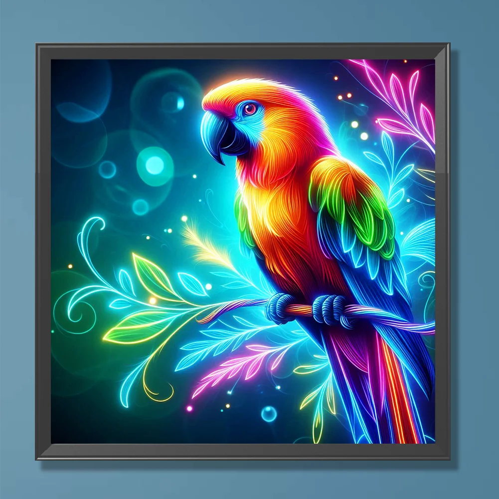 Diamond Painting - Full Round Drill - Parrot(Canvas|30*30cm)