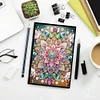50 Pages A5 Special Shaped Mandala 5D DIY Diamond Painting Notebook Kit