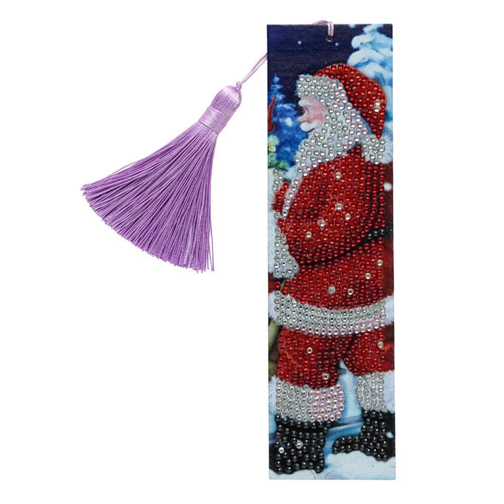 

Diamond Painting Bookmark - Special Shaped Diamond - Santa Claus, 501 Original