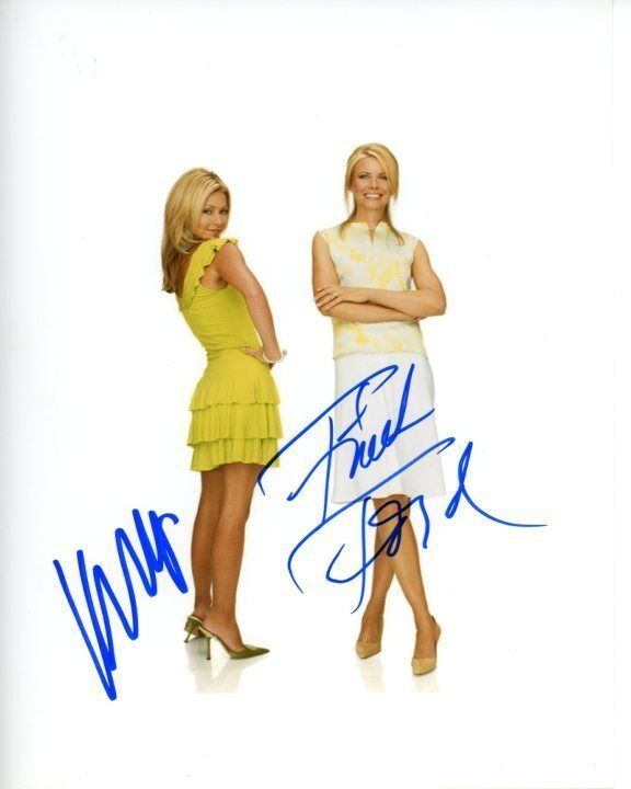 KELLY RIPA and FAITH FORD signed autographed FAITH AND HOPE Photo Poster painting