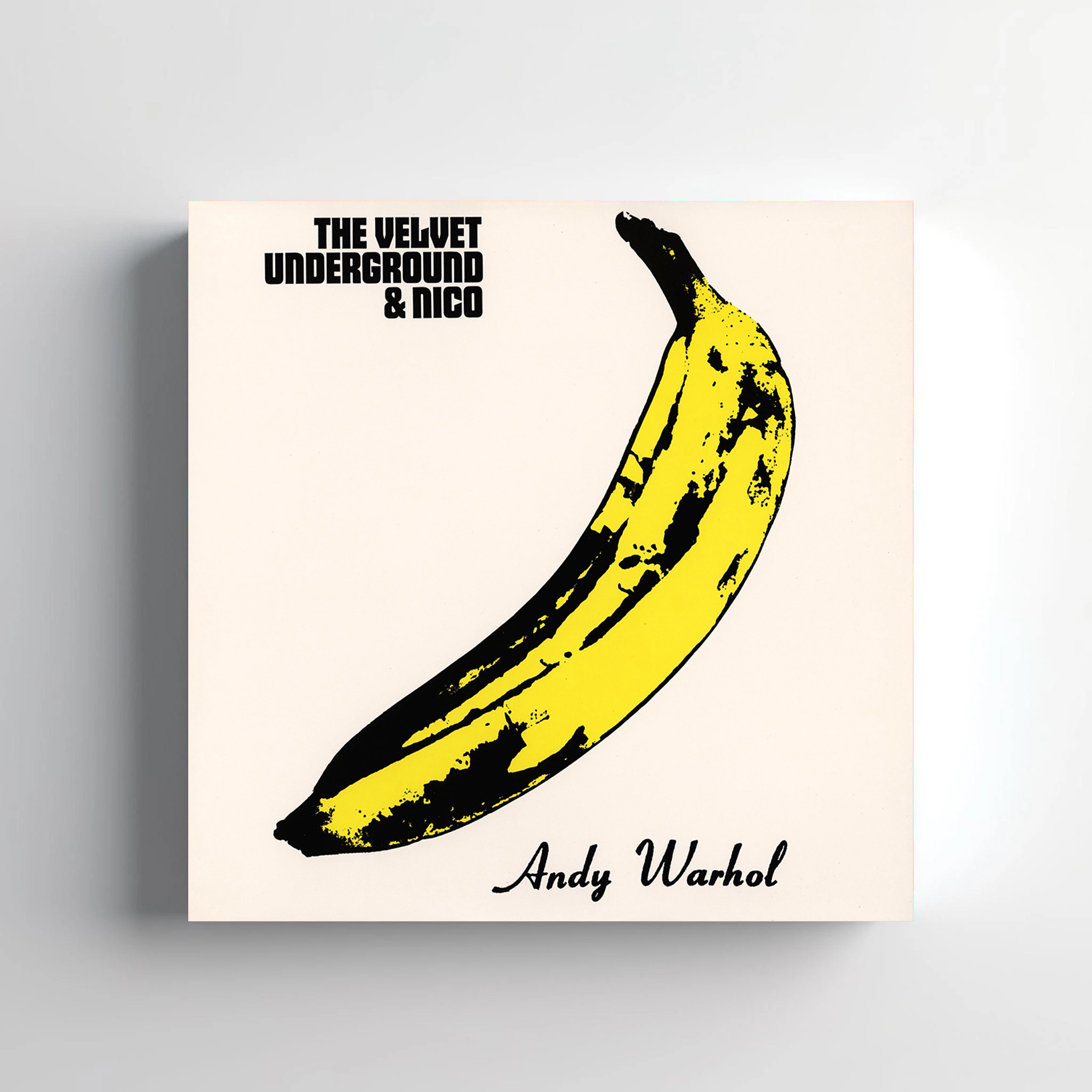 The Velvet Underground and Nico Album Cover by Andy Warhol Canvas Wall Art 