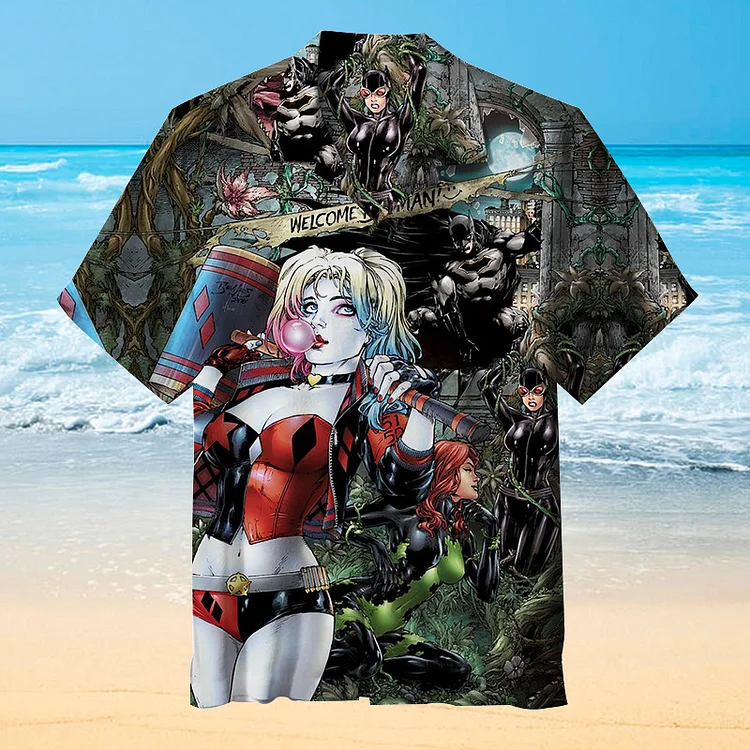 Batman: Harley Quinn |Unisex Hawaiian Shirt