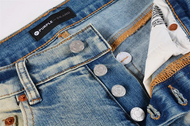 Purple 2023 New Fashion Jeans 9007