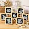 12Pcs DIY Pearl Painting Flying Horse for Home Wall Decor(15x15cm)
