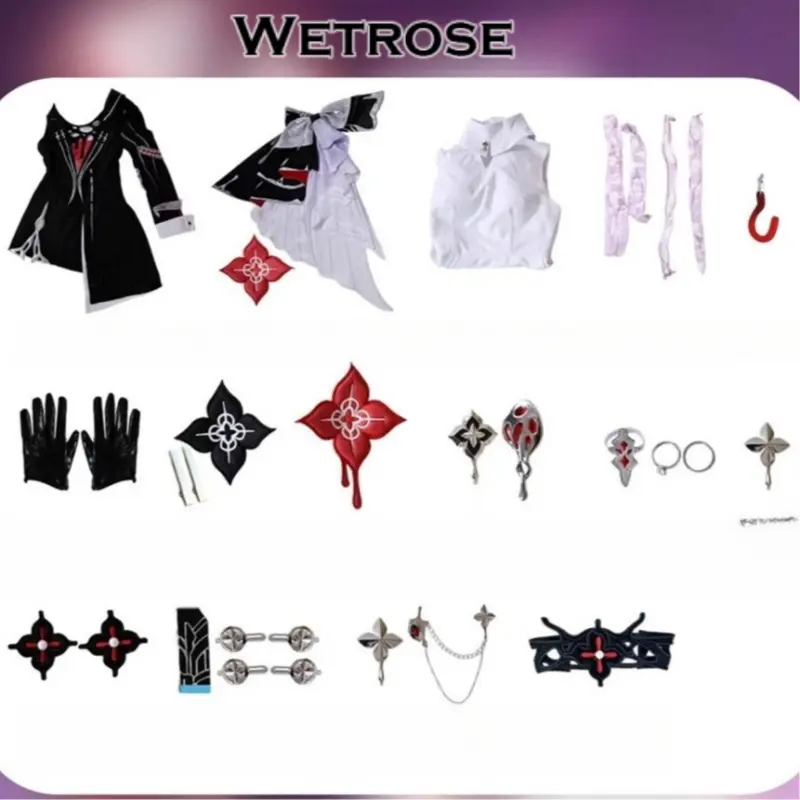 [Wetrose] Pre-Order SSR Honkai:Star Rail Evernight March 7th Full Set Game Outfit Cosplay Costume