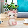 2D Flat DIY Cat Acrylic Shaking Head Diamond Painting Tabletop Ornaments Kit