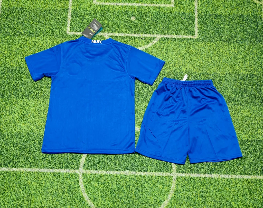 Retro 07/08 Manchester United Third Away Kids Kit Football jersey Thai Quality
