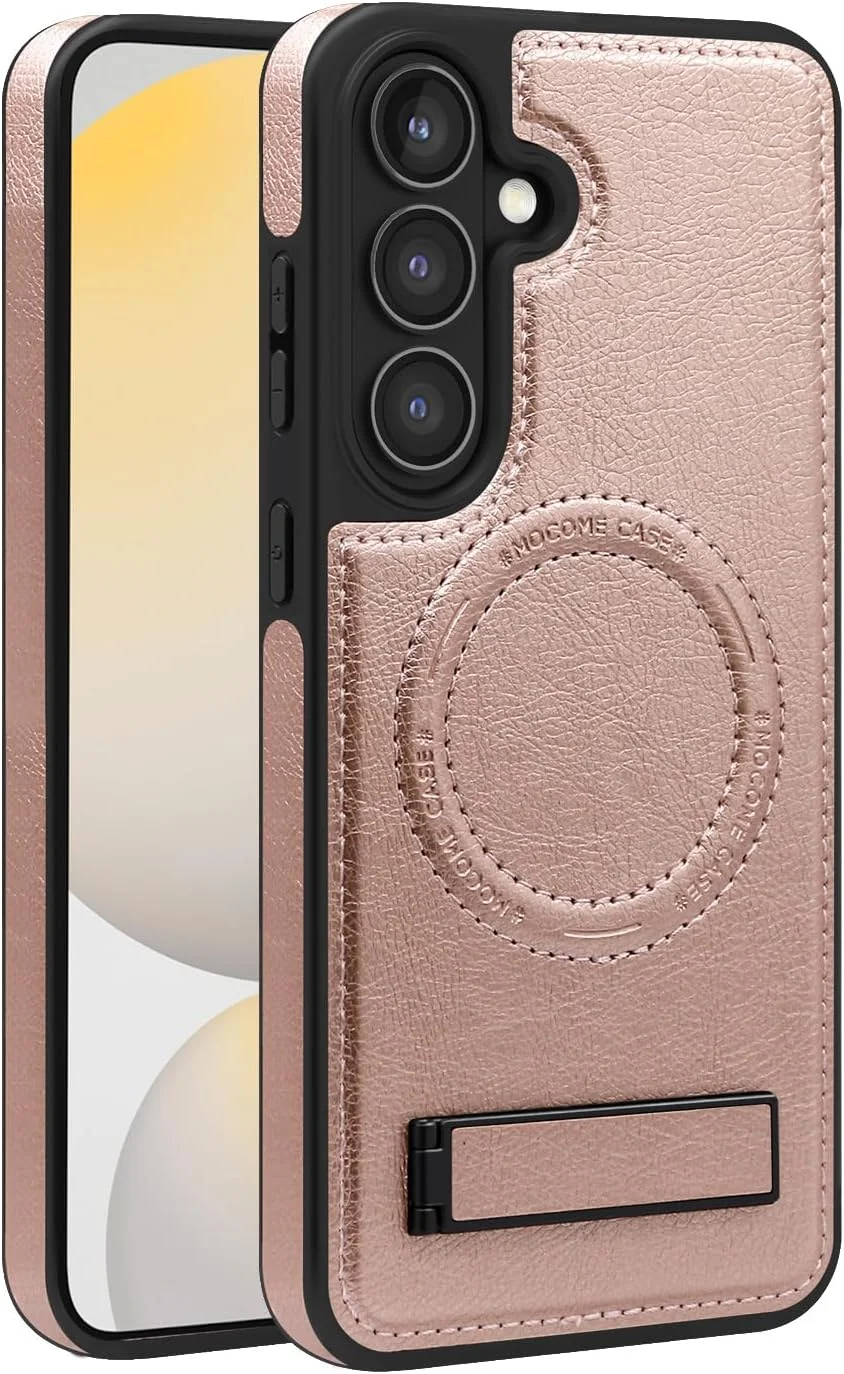 Samsung Galaxy Z Fold 6 Leather Case Magnetic Protective Case Holder Phone Case