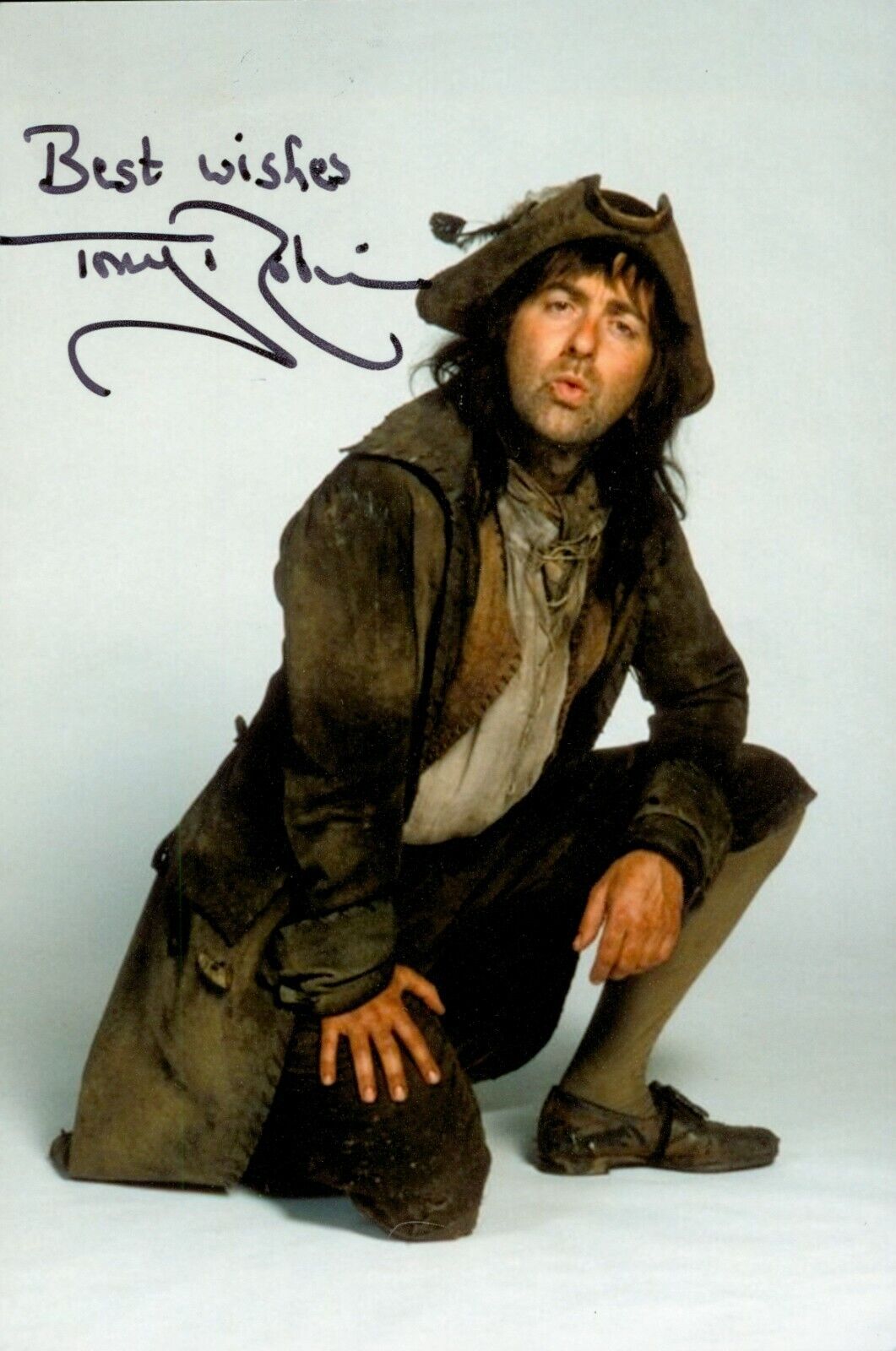 Sir Tony Robinson Signed 6x4 Photo Poster painting Baldrick Blackadder The Third Autograph + COA