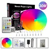 Flexible Neon Strip Light IP67 Waterproof LED Neon Light Strip for Bedroom Decor