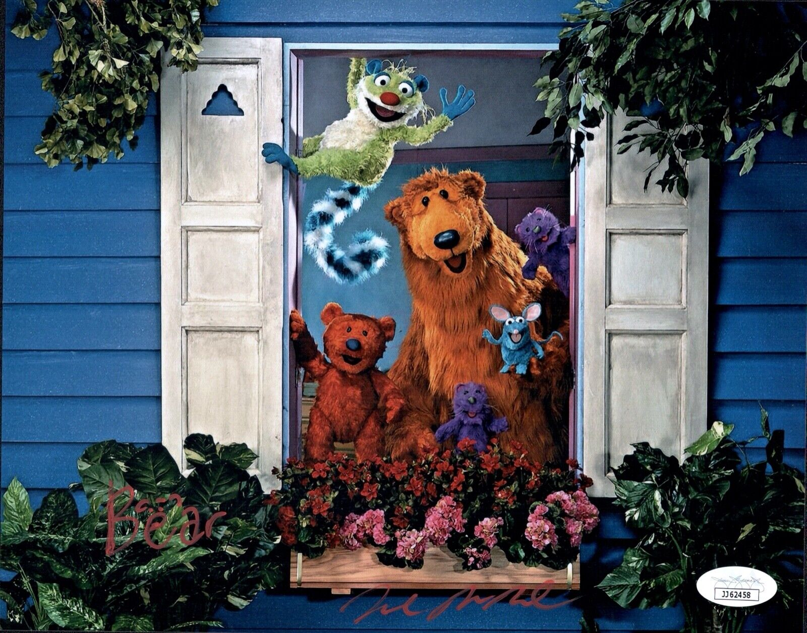 NOEL MACNEAL Signed BEAR IN THE BIG BLUE HOUSE 8x10 Photo Poster painting Autograph JSA COA Cert