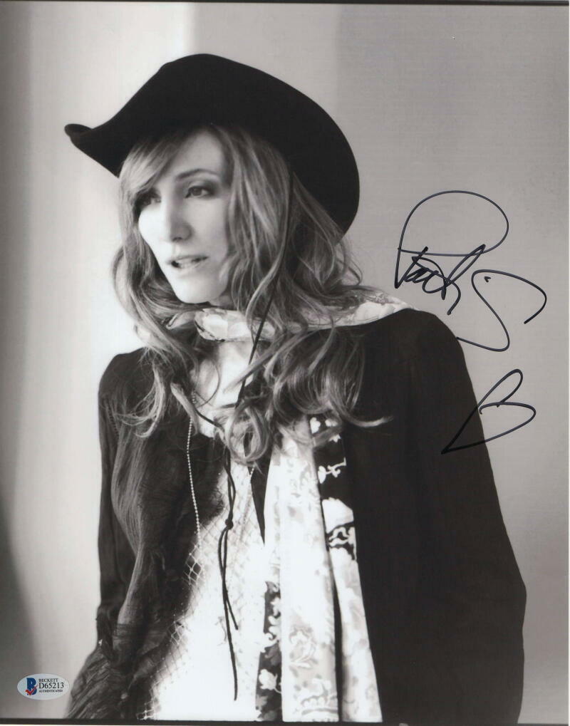 PATTI SCIALFA SIGNED AUTOGRAPH 11X14 Photo Poster painting - BRUCE SPRINGSTEEN 'S BEAUTIFUL WIFE